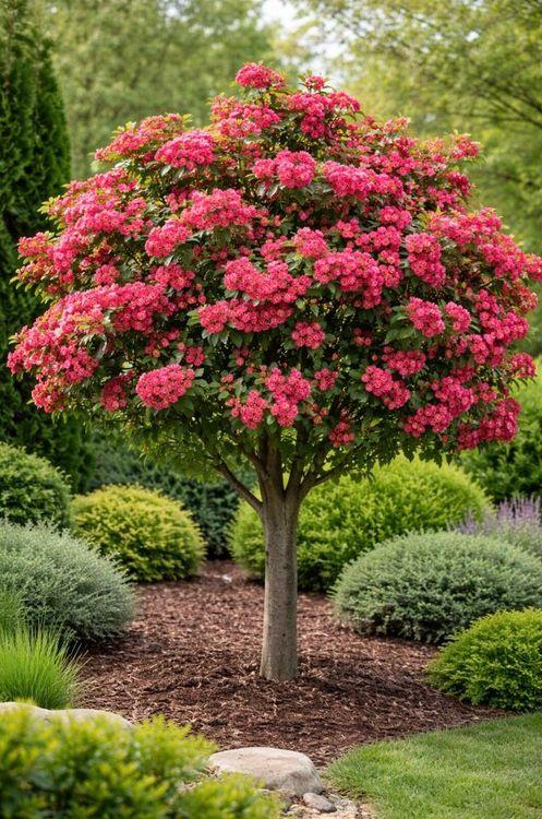 Фото Боярышник средний «Paul’s Scarlet»